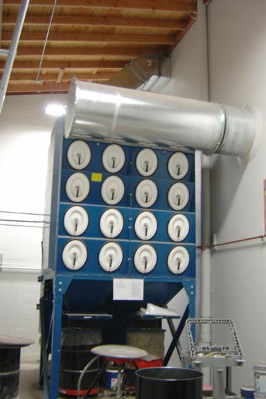 Torit cartridge collector